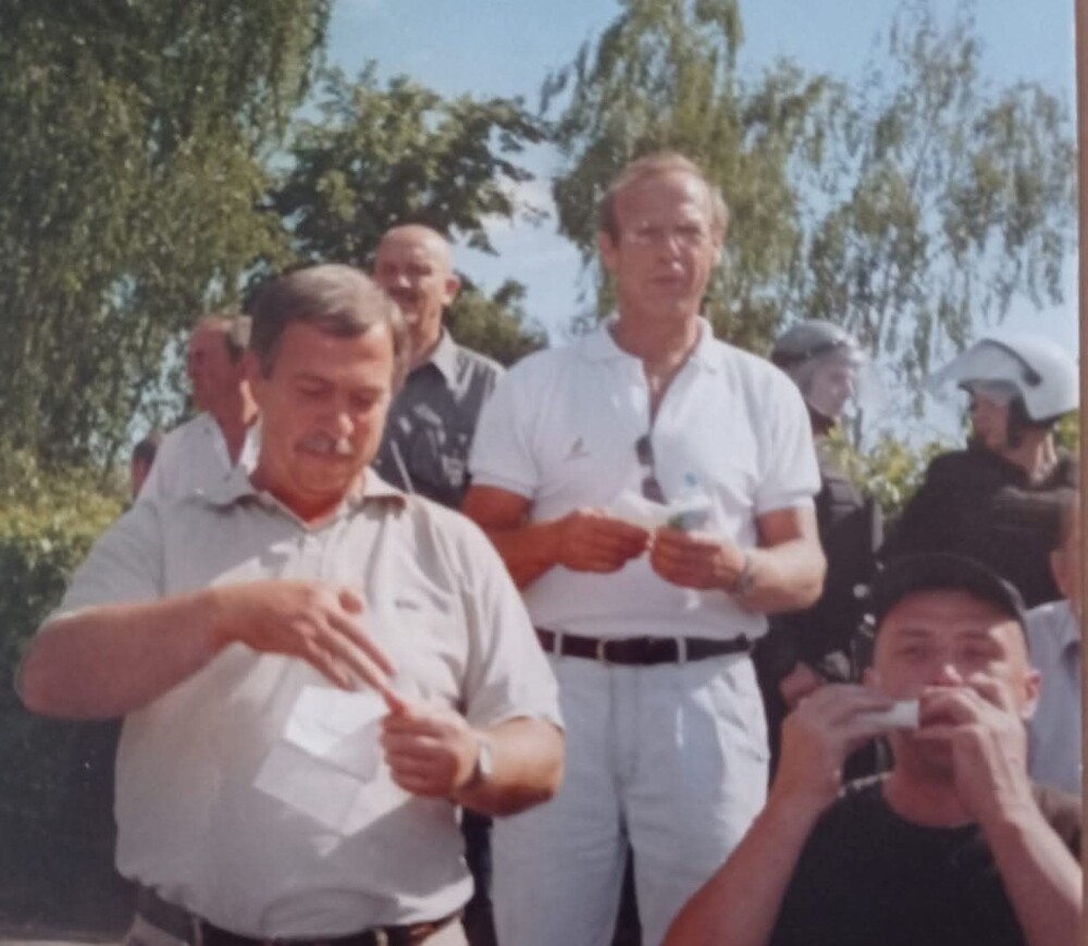 Roman Kaczmarek na trybunach