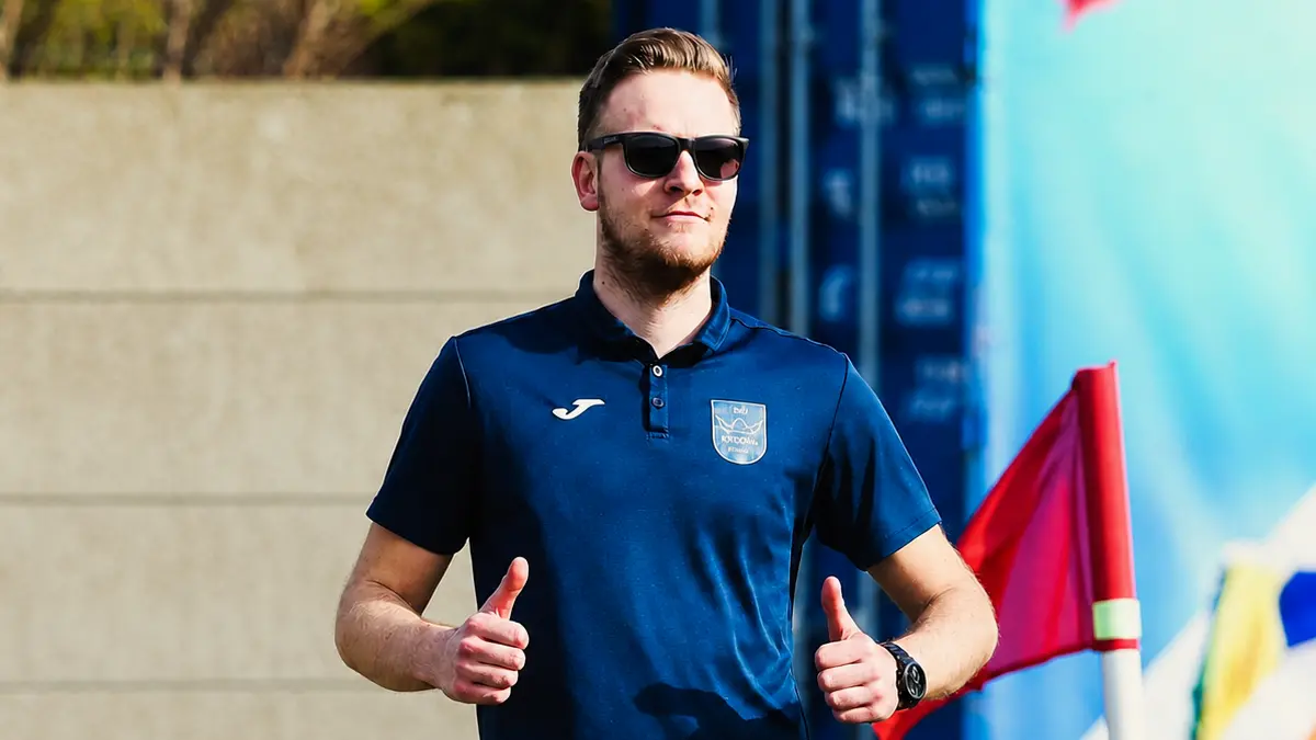 Kacper Wojtkowiak kierownik Korony Piaski