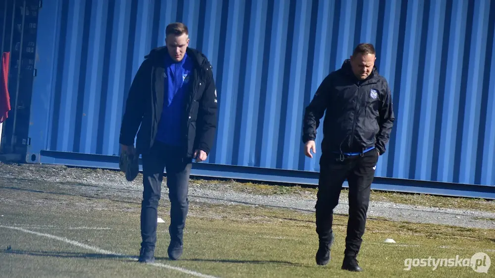Kacper Wojtkowiak z trenerem