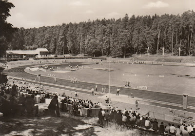 Stadion Leśny w Olsztynie w czasach świetności