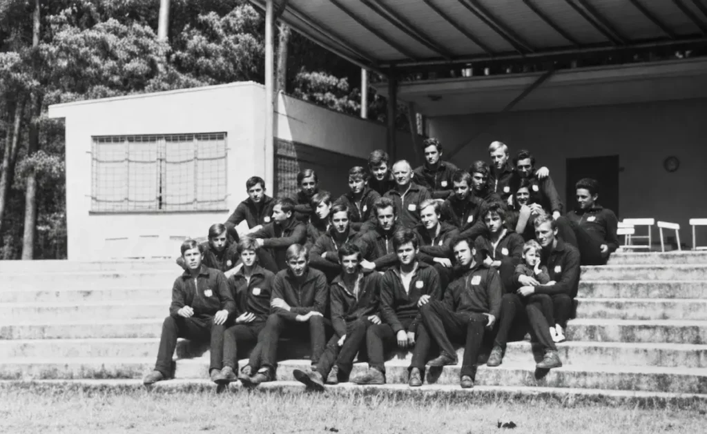 Obóz seniorów i juniorów w Trzciance, 1970