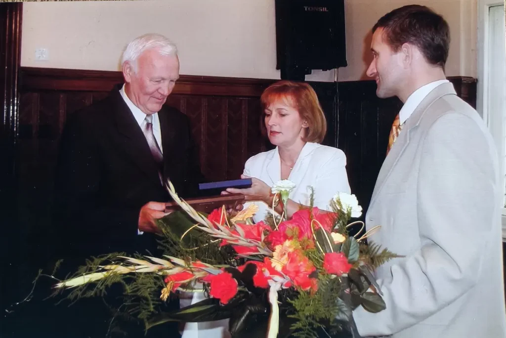 Jerzy Bajer zasłużony dla powiatu gostyńskiego