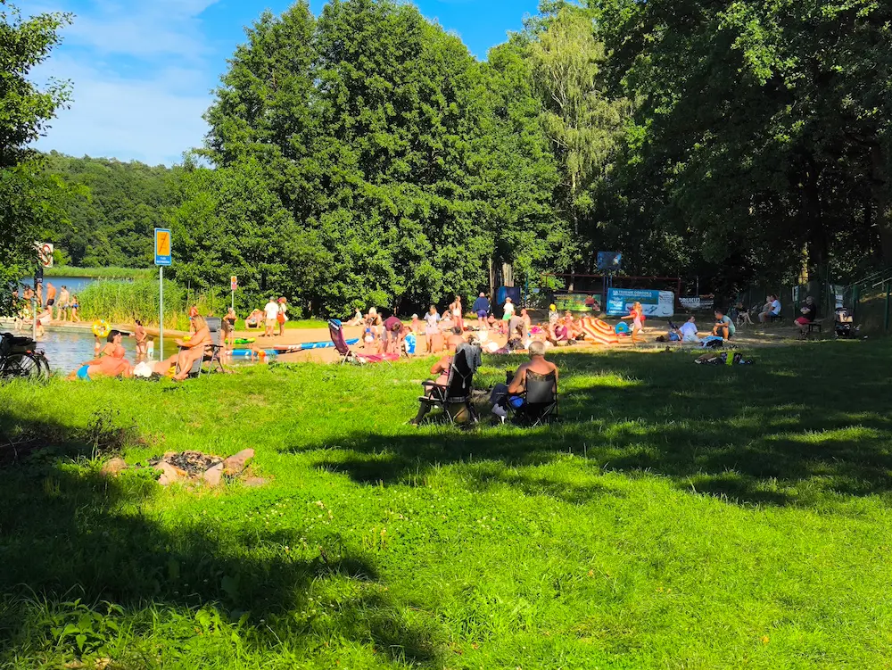 Plaża Zacisze w Cichowie