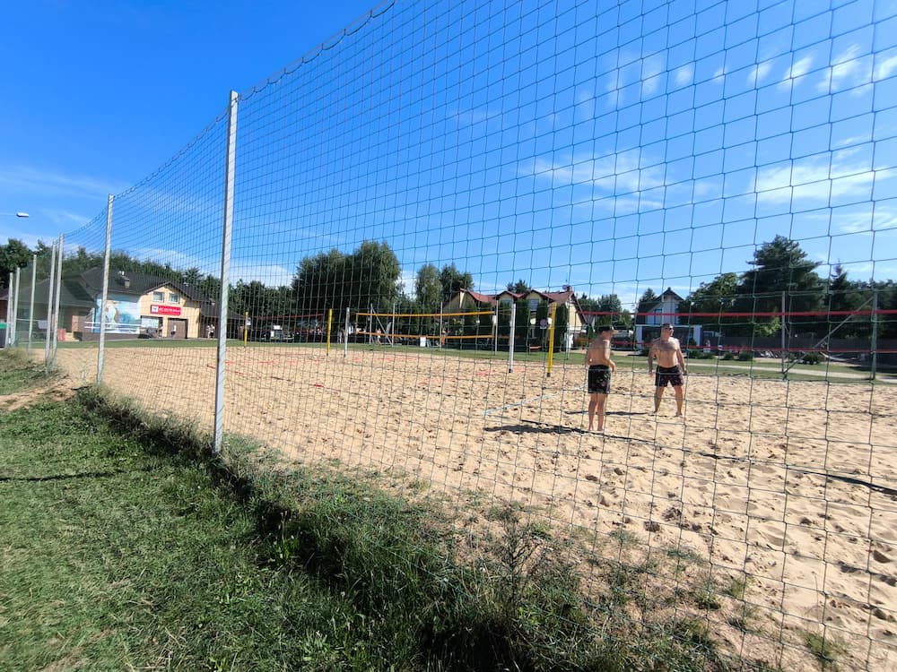 Boisko do siatkówki plażowej w Cichowie