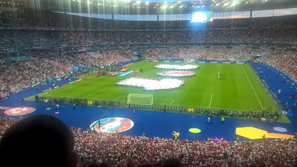 Na stadionie Stade de France w Saint-Denis