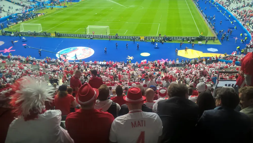 Polscy kibice na meczu Polska – Niemcy na Euro 2016