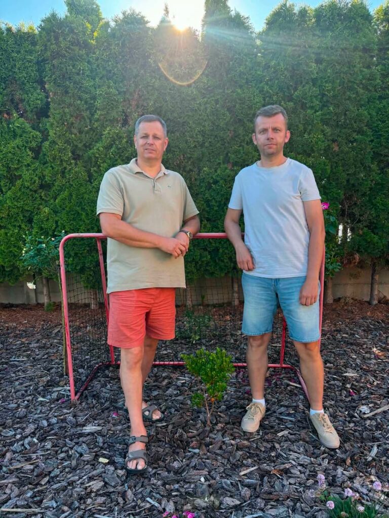 Tomasz Bartz i Mirosław Prętkowski