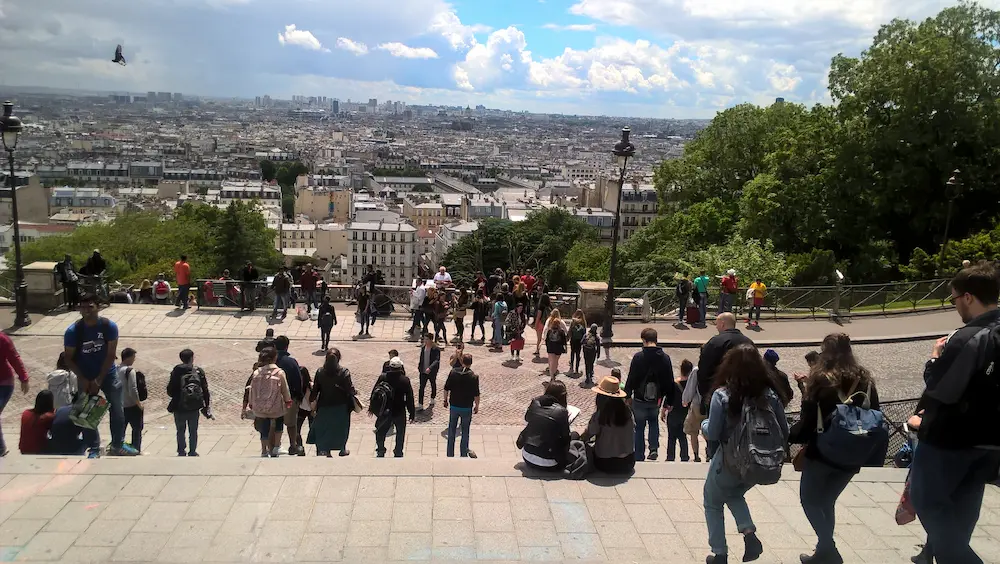 Widok z Montmartre