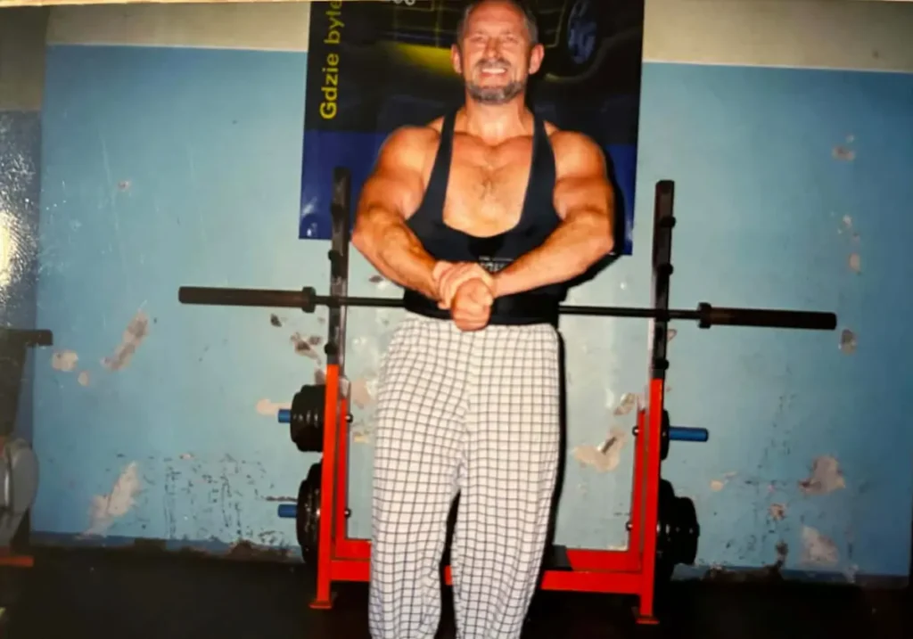 Andrzej Szulczyński w młodości